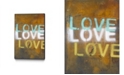 Eyes On Walls Kent Youngstrom Love Love Love Art Block Framed 24" x 32"